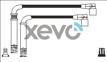 ELTA AUTOMOTIVE Sytytysjohtosarja XHT4003